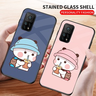 Ốp lưng cường lực Xiaomi Mi 10T pro/Mi 11 Lite/Poco M3/Redmi Note 9 4G/Redmi 9T hình cute