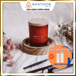 Nến trang trí Xuất Khẩu cao cấp Lumos (APPLE &amp; OAK) Nến sáp tự nhiên an toàn - NT115