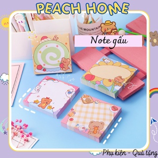 Giấy Note Ghi Chú 100 Tờ Hình Gấu Béo Đáng Yêu Dành Cho Học Sinh Tập Giấy Ghi Chú Giấy Nhớ Nhiều Màu Cute Sinh Viên
