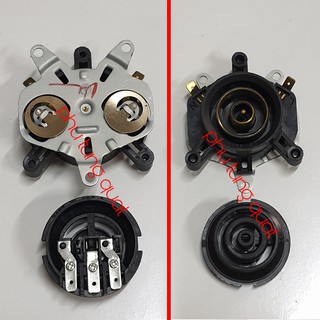 1 Bộ chân đế ấm siêu tốc 2 mắt thông dụng - ấm đun siêu tốc phụ tùng quạt