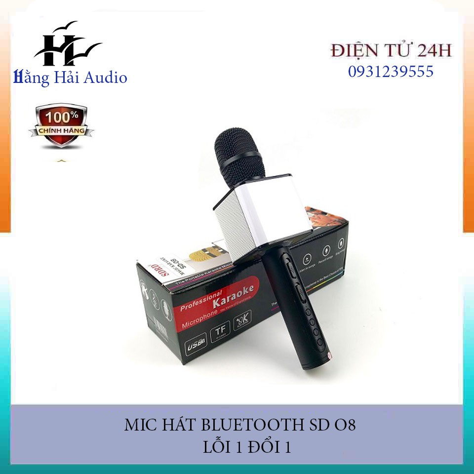 Micro Bluetooth ,hát karaoke SD 08