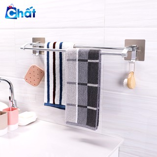 Kệ treo khăn nhà tắm dán tường cao cấp ShuangQing 5219