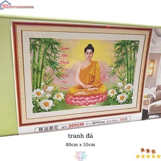 Tranh đính đá ABC phật thích ca mâu ni