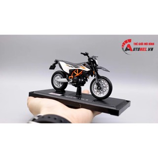MÔ HÌNH XE KTM 690 1:18 MAISTO 7531