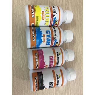 Bộ mực Dye Uv cho Canon IX 6560/IX 6770/6820/6860/IP 2770/2870/7270 -Gồm 4 chai mầu