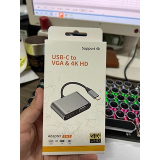Cáp chuyển Type-C to HDMI và VGA