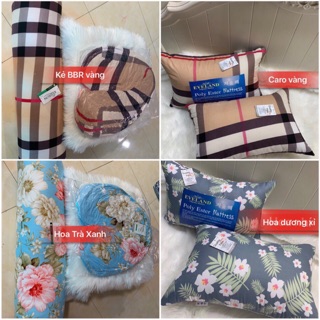 Gối Nằm /Gối ôm Vỏ Cotton siêu đẹp Hàng Xưởng Loại 1 -> Được Chọn Mẫu