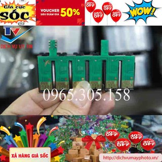 Main chíp nhận mực trên dẫn mực cho máy in Epson T50 T60 1390 1430 G4500 1400 hàng chuẩn