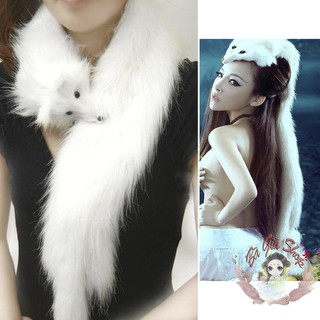 Khăn quàng cổ cáo hồ ly cos hồ ly đạo cụ chụp hình