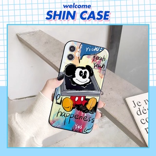 Ốp lưng iphone Chuột ngáo ngơ bóng cạnh vuông 6/6plus/6s/6splus/7/7plus/8/8plus/x/xr/xs/11/12/13/pro/max/plus/promax