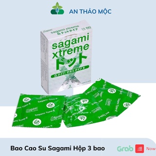 Bao cao su Sagami Xtreme hộp 3 cái, made in japan .anthaomoc