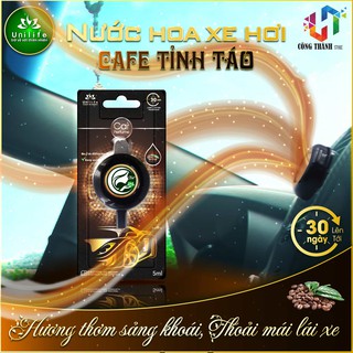 Nước hoa ô tô hương Cà Phê MỚI 2021 nước hoa xe hơi kẹp cửa gió điều hòa hương Cà Phê cao cấp - Chính Hãng