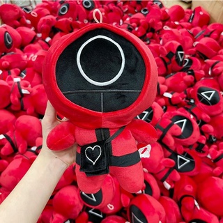 Gấu bông squid game bông mịn lính gác trò chơi con mực