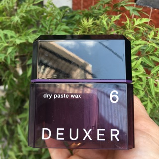 Sáp giữ nếp cực mạnh, hiệu ứng khô cho độ phồng 003 Number Three Deuxer Dry Paste Wax 6 80g