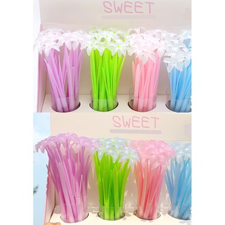 bút hoa lan đổi màu D257 bút cute bút dễ thương bút viết gel