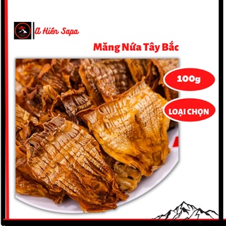 Măng nứa khô rừng Tây Bắc đặc biệt gói 100gr nhà phơi khô tự nhiên, không chất bảo quản.