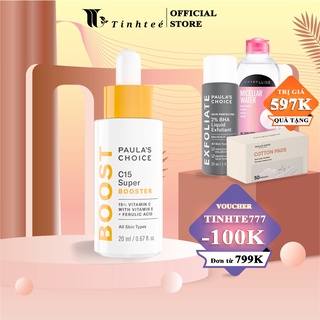 Tinh chất chống nám chứa Vitamin C Paula's Choice Resist C15 Super Booster 20ml