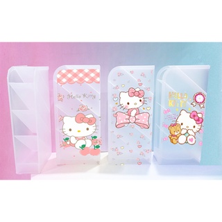 Ống cắm bút kitty 4 tầng CB4I45 hộp cắm đồ trang điểm cute dễ thương hoạt hình idol kpop