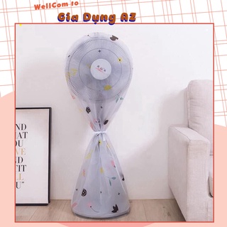 Bọc quạt cây chống bụi bẩn đa năng,bọc toàn thân cả quạt cây loại đẹp SB1849