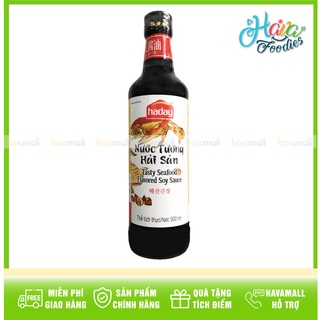 [HÀNG CHÍNH HÃNG] Nước Tương Dùng Cho Hải Sản Hải Thiên 500ml