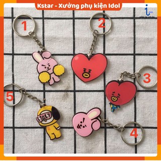 Móc khoá mika nhân vật Bangtan siêu đẹp