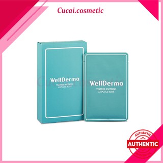 Mặt Nạ Giấy Wellderma Teatree Soothing Ampoule Mask (1 Miếng)