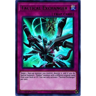 Thẻ bài Yugioh - TCG - Tactical Exchanger / DUPO-EN026'