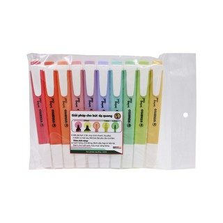 Bộ 10 bút dạ quang STABILO swing cool Pastel (HLP275-C10)