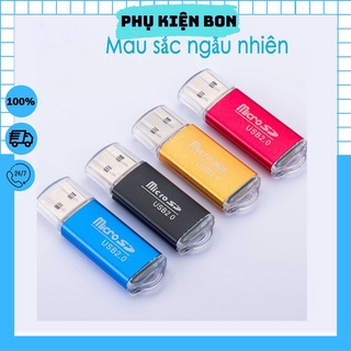 Đầu Lọc Thẻ Nhớ - Đầu Đọc Thẻ Nhớ MicroSD Loại Vỏ Nhôm Chất Lượng Cao
