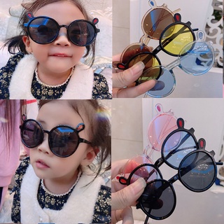 Kính mắt thời trang râm mùa hè tai thỏ cho bé gái, bé trai