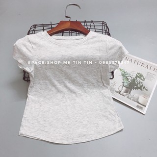 [OLDNAVY] áo cộc tay -chất cotton size:4y ,3y ghi nhạt
