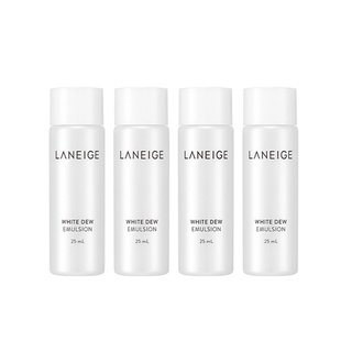 [HB gift] Sữa dưỡng trắng da Laneige White Dew Emulsion 25ml x 4