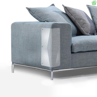 Set 8 Vỏ Bọc Bảo Vệ Ghế Sofa Trong Suốt Hai Mặt Chống Trầy Xước Chống Trộm Không Cần Đục Lỗ