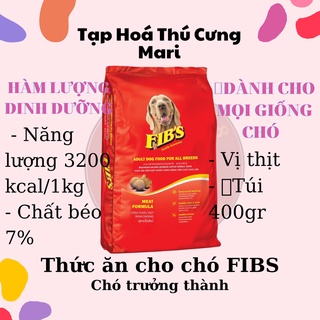 Thức ăn Fibs cho mọi giống chó trưởng thành - túi 400gr - siêu kinh tế - Taphoamari