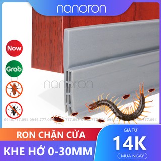 Ron chặn khe cửa ra vào  Thanh dán chân cửa NANORON giữ nhiệt điều hòa, chống côn trùng, chống khói bụi R234