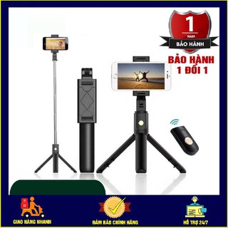 Gậy Tự Sướng Selfie 3 Chân Đứng Tripod K07 - - Cao Cấp Remote điều khiển từ xa - Giá rẻ nhất