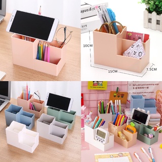 Kệ bút nhiều tầng có giá đỡ điện thoại độc đáo