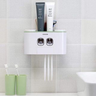 Nhả Kem Đánh Răng Cao cấp ECOCO (kiêm đựng bàn chải) - Sang Trọng, Tiện dụng