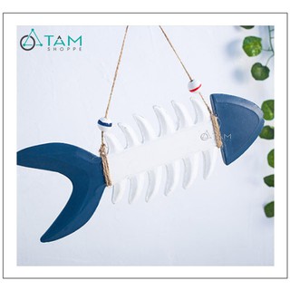 Bảng welcome treo cửa hình xương cá