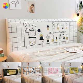Vỏ Bọc Đầu Giường Mềm Mại Dày Dặn Chống Bụi Phong Cách Bắc Âu