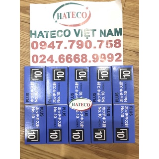 Combo 20 hộp Đạn ghim số 10 Plus (chính hãng) - Kim bấm - Ghim dập - Ghim bấm