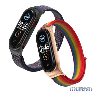 Dây đeo Mi band 5, miband 6 NYLON viền cong CS chính hãng Mijobs, dây đeo thay thế mi band 6, miband 5 NYLON CS (Mijobs)