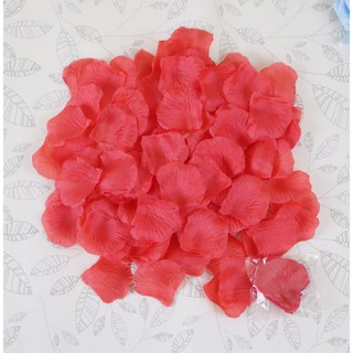 100 Cánh hoa hồng giả trang trí giường tân hôn, bàn gallery