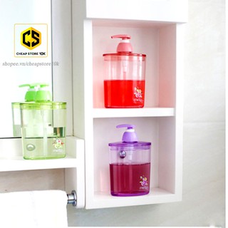 Bình đựng sữa tắm, dầu gội, nước rửa tay 6236 370ml  , hộp đựng nước rửa tay, cheapstore10k, cheapstore