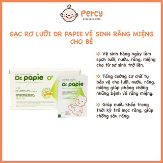 Gạc Rơ Lưỡi Dr Papie Vệ Sinh Răng Miệng Cho Bé