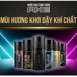 [Đủ mùi - Chính hãng] Xịt khử mùi Axe chai 150ml