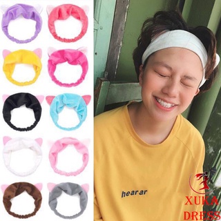 Băng đô bờm turban tai mèo rửa mặt nữ XUKA DRESS DT020