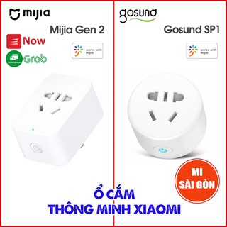 [Hỏa Tốc HCM] Ổ cắm thông minh điều khiển qua Wifi Xiaomi Mijia Gen 2 (ZNCZ07CM)/ Gosund CP1