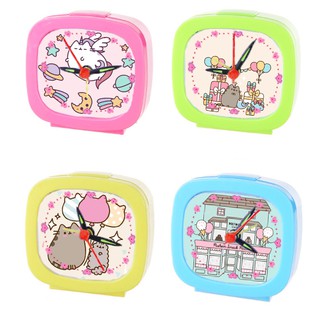 Đồng hồ để bàn pusheen màu sắc ĐHBI12 đồng hồ báo thức cute