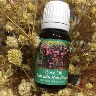 Tinh dầu hoa hồng - Viện KHCNVN (treo+ lọ 10ml)